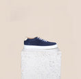 Load image into Gallery viewer, Palermo Sneakers Navy Suede