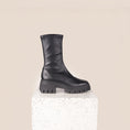Load image into Gallery viewer, Orvieto Leather Lug Sole Boots Side View
