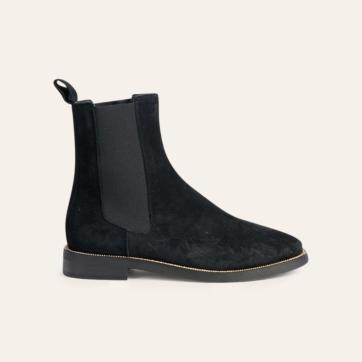 Pavia - Black Suede