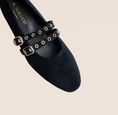 Load image into Gallery viewer, Como 2 Buckle - Black Suede
