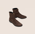 Load image into Gallery viewer, Roma Due- Chocolate Suede