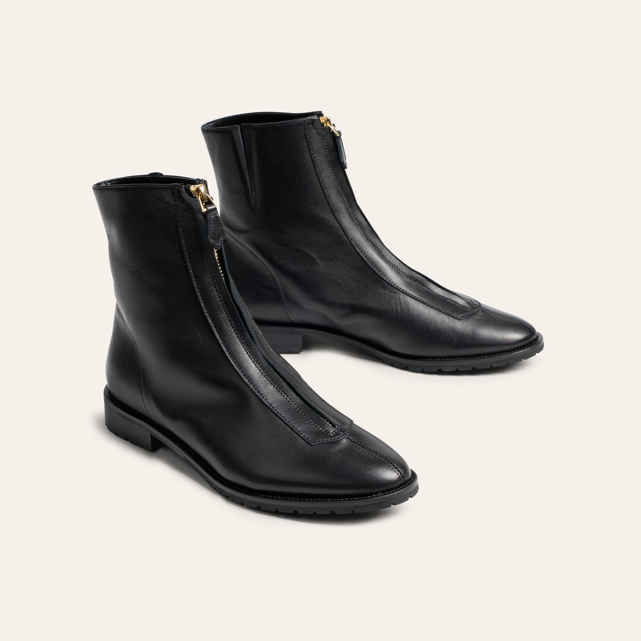 Roma Due - Black Leather