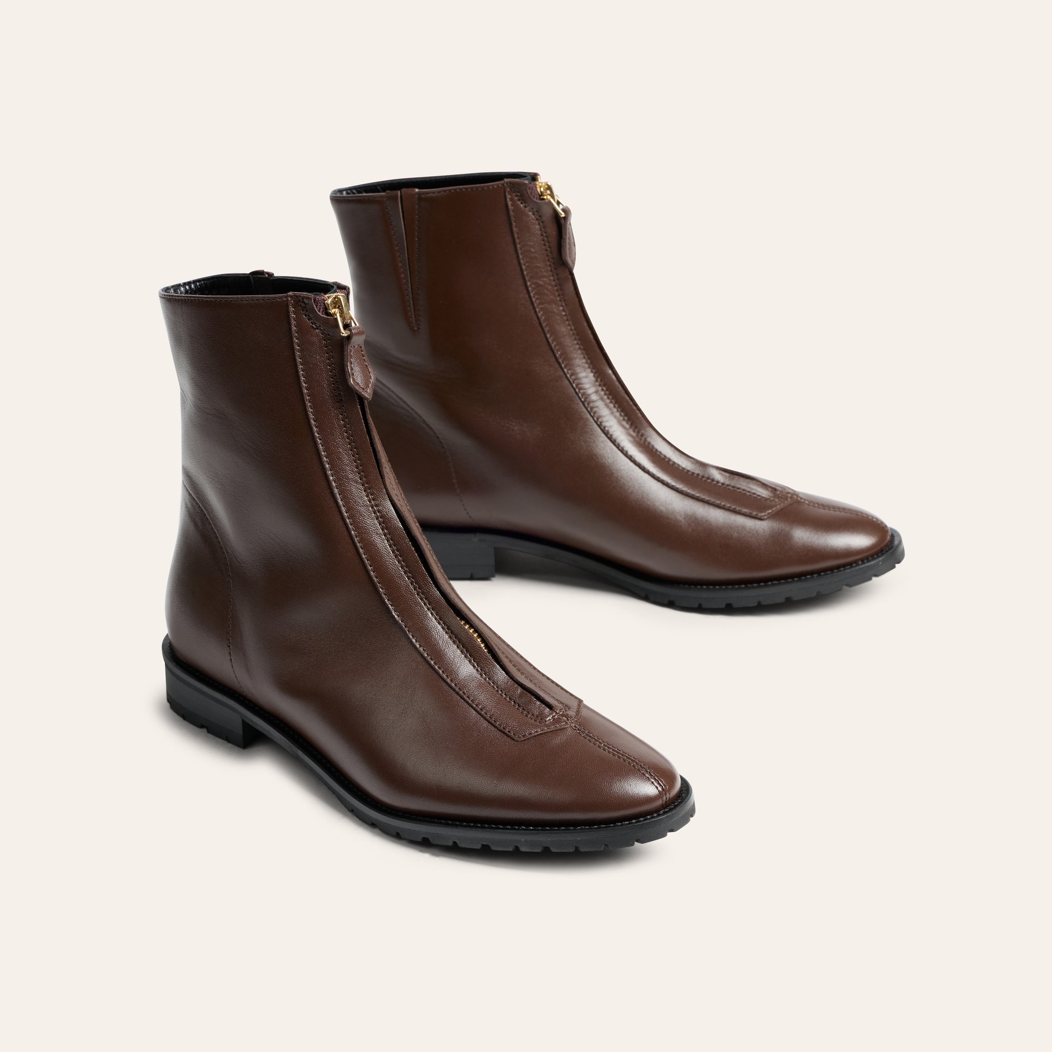 Roma Due- Chocolate Leather