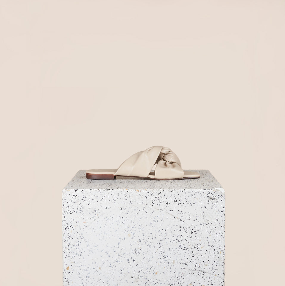 Sandals.