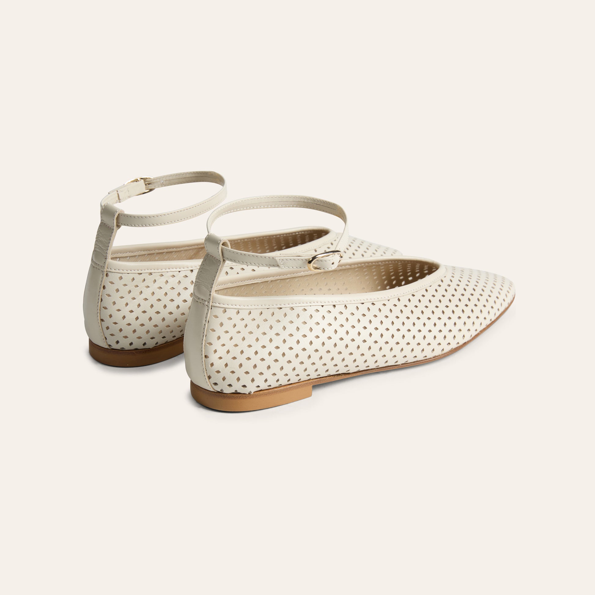 Sona - Perforated Ivory