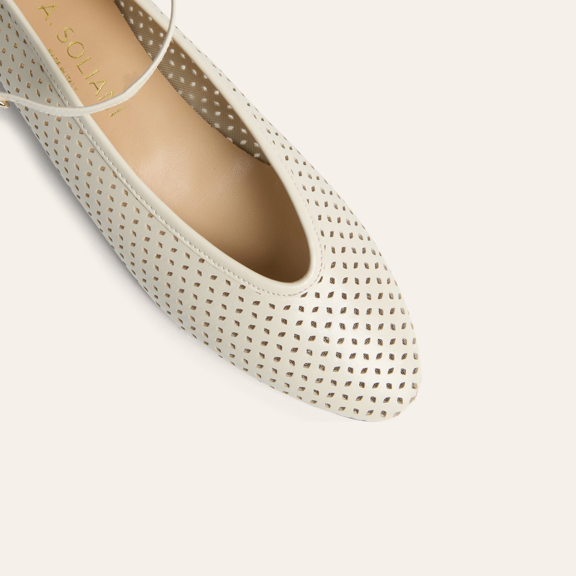 Sona - Perforated Ivory