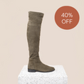 Load image into Gallery viewer, Pisa - Army Green Suede SAMPLE SALE - FINAL SALE
