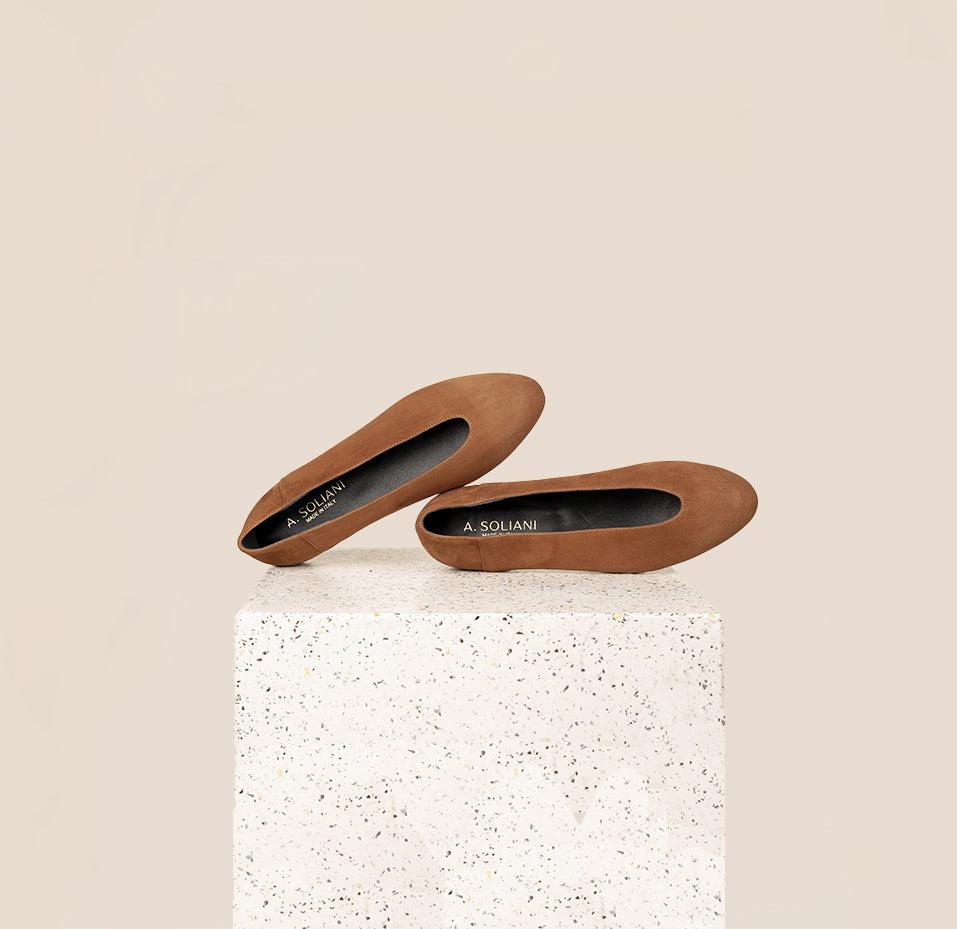 Scala - Amaretto Suede SAMPLE SALE - FINAL SALE