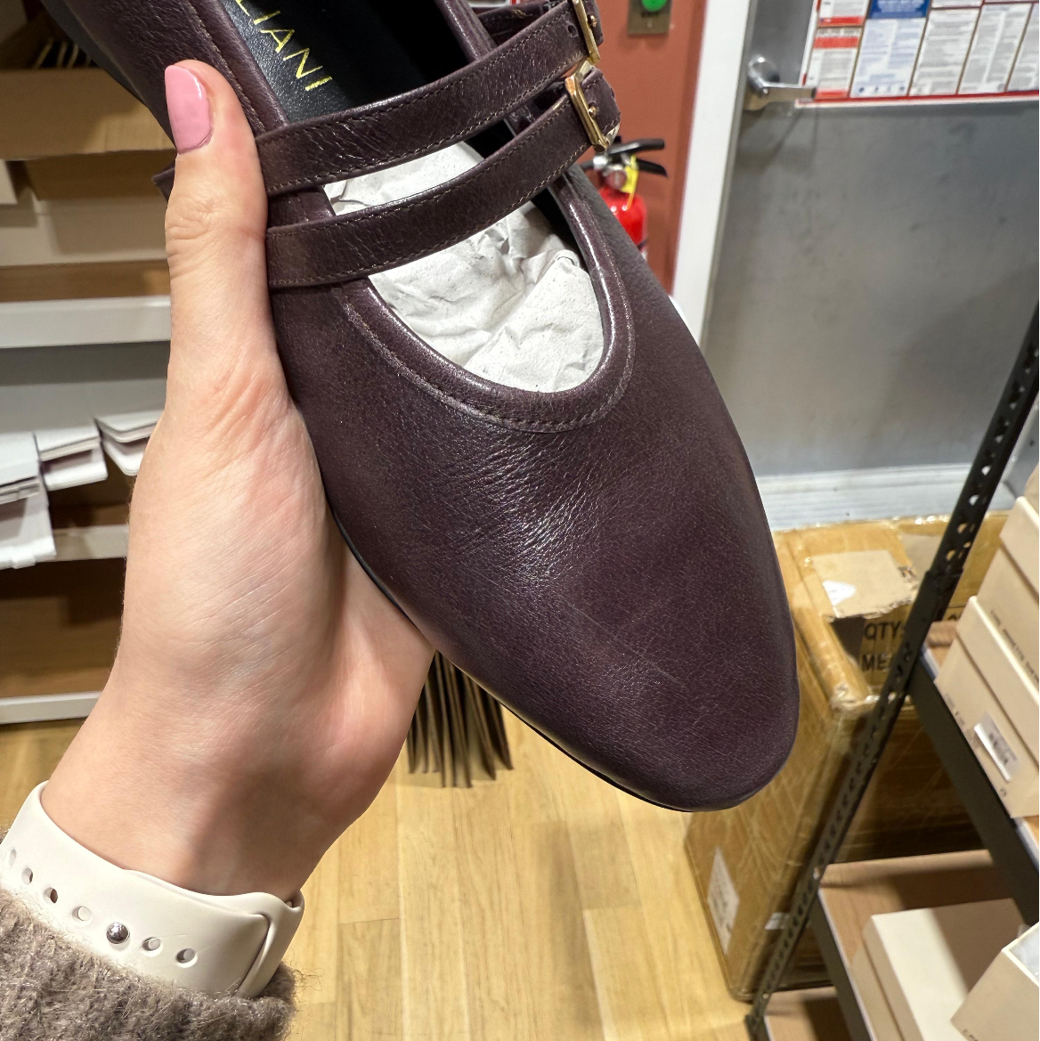 Cori 2 Buckle - Wine Mist SAMPLE SALE - FINAL SALE