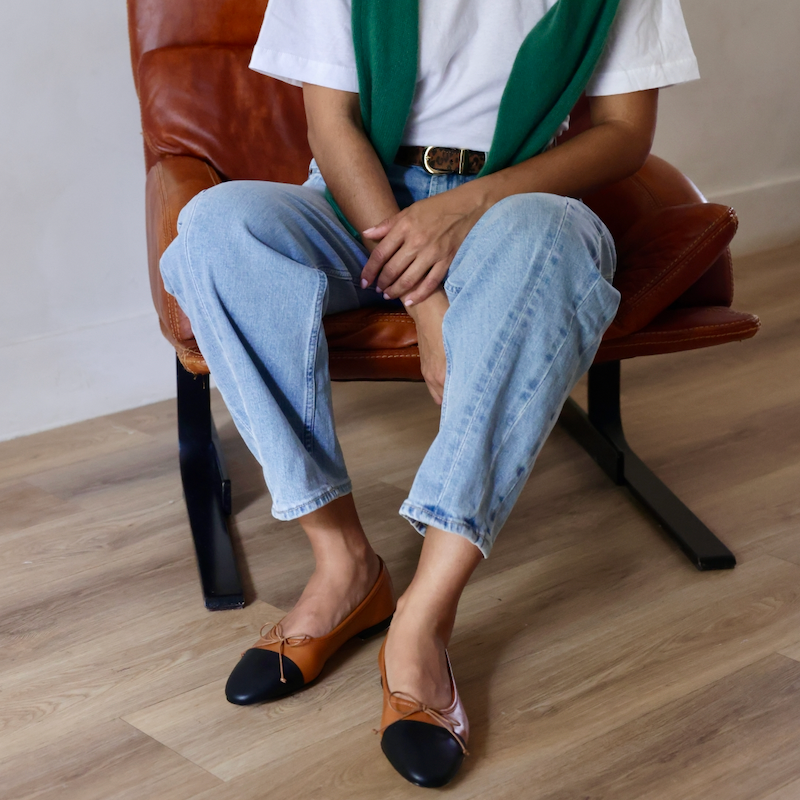 Como - Caramel/Black