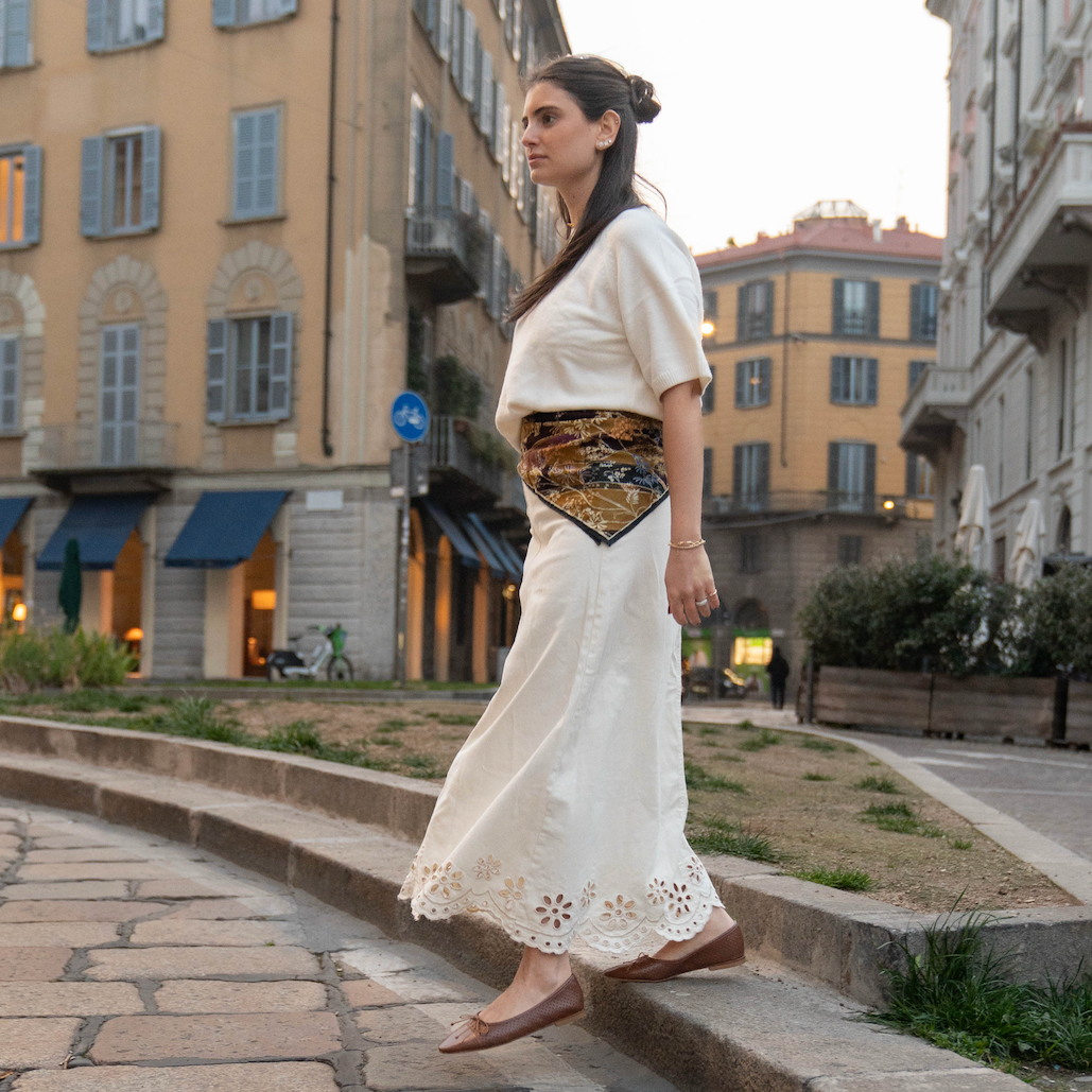 Como - Perforated Cognac