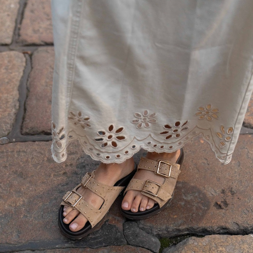 Rieti - Sand Suede