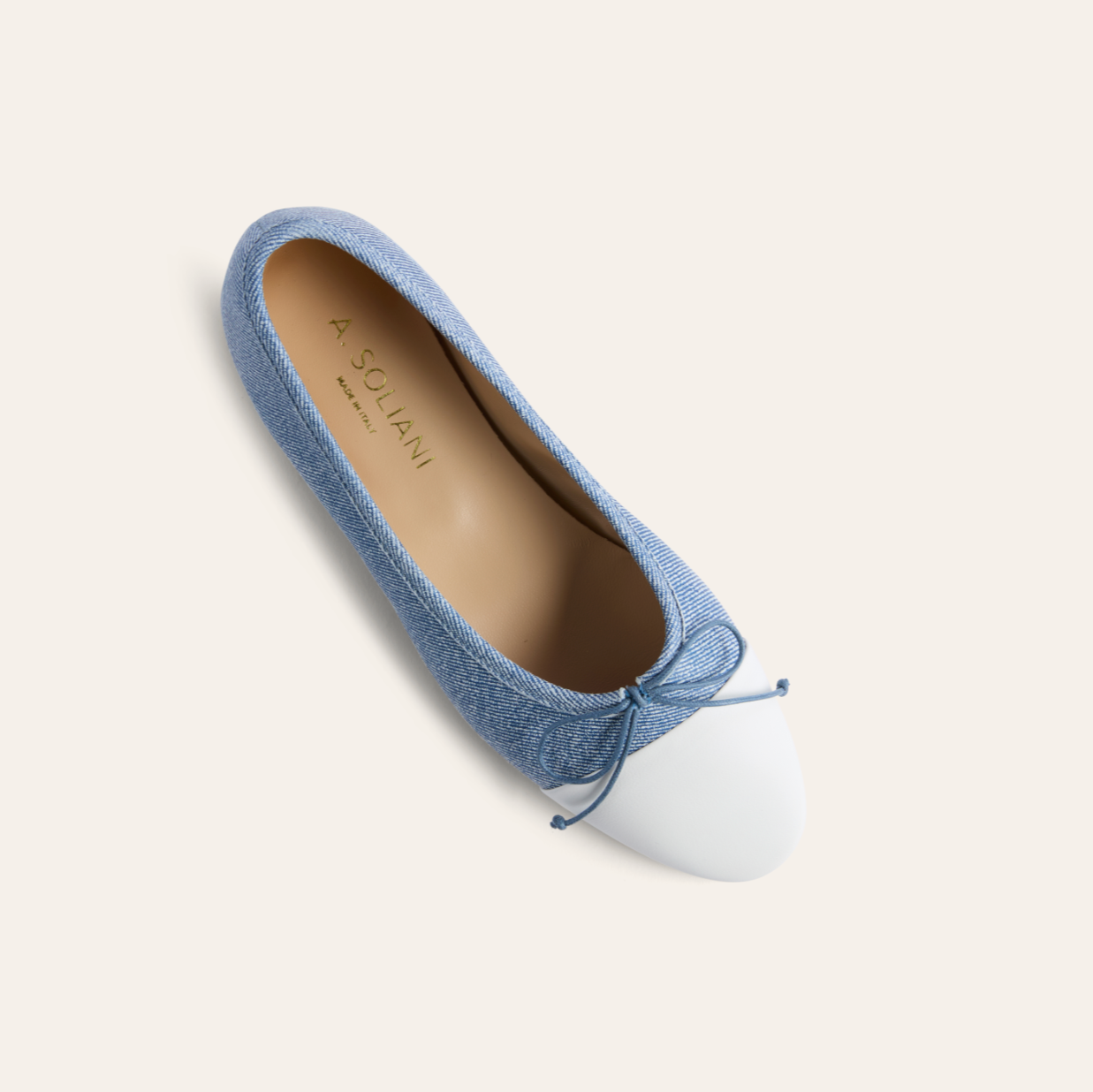 Como - Denim / Ivory