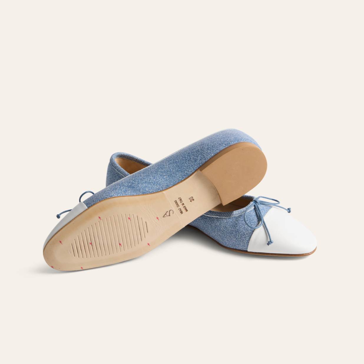 Como - Denim / Ivory