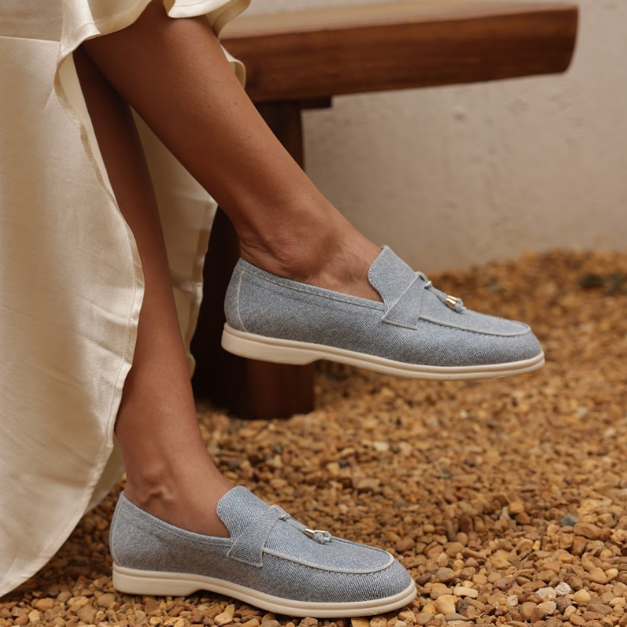 Lisa Tassels - Denim