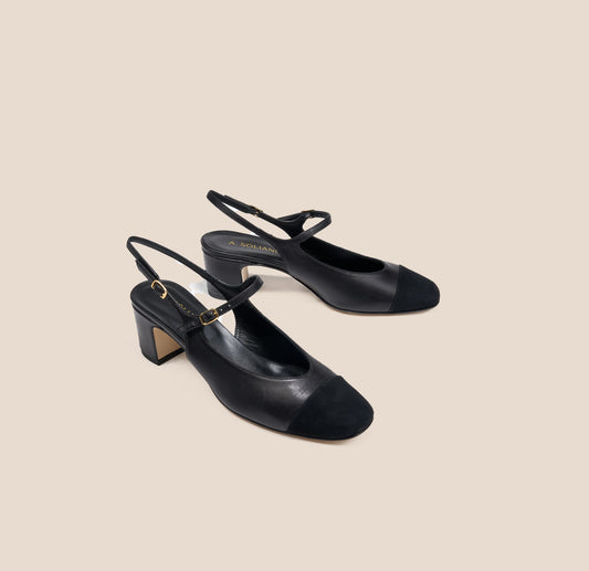 Selva  - Black Leather/ Suede