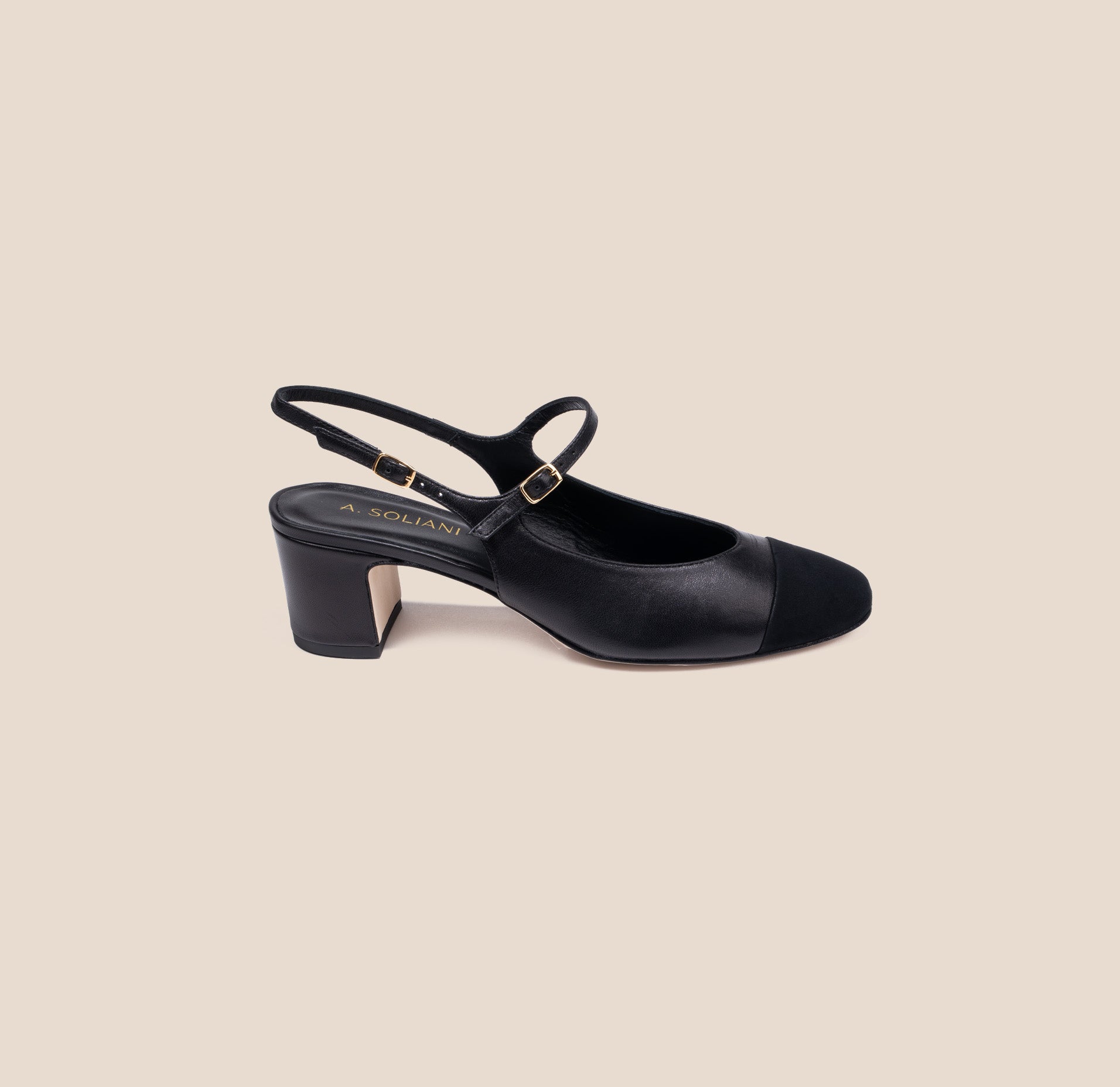 Selva  - Black Leather/ Suede