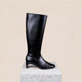 Load image into Gallery viewer, Stella- Black Calf Leather
