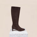 Load image into Gallery viewer, Stella- Chocolate  Suede
