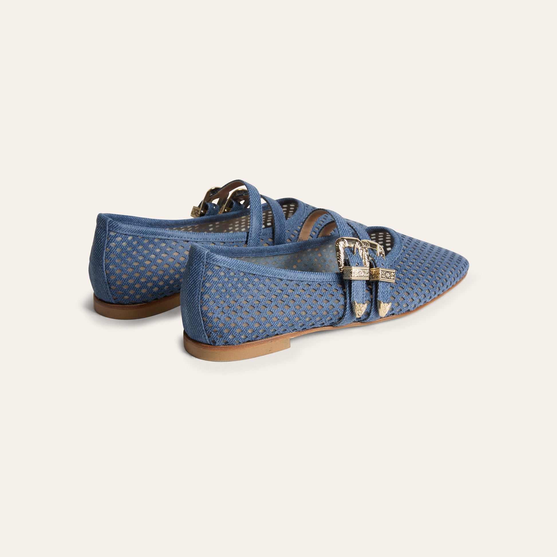 Udine - Perforated Dark Denim