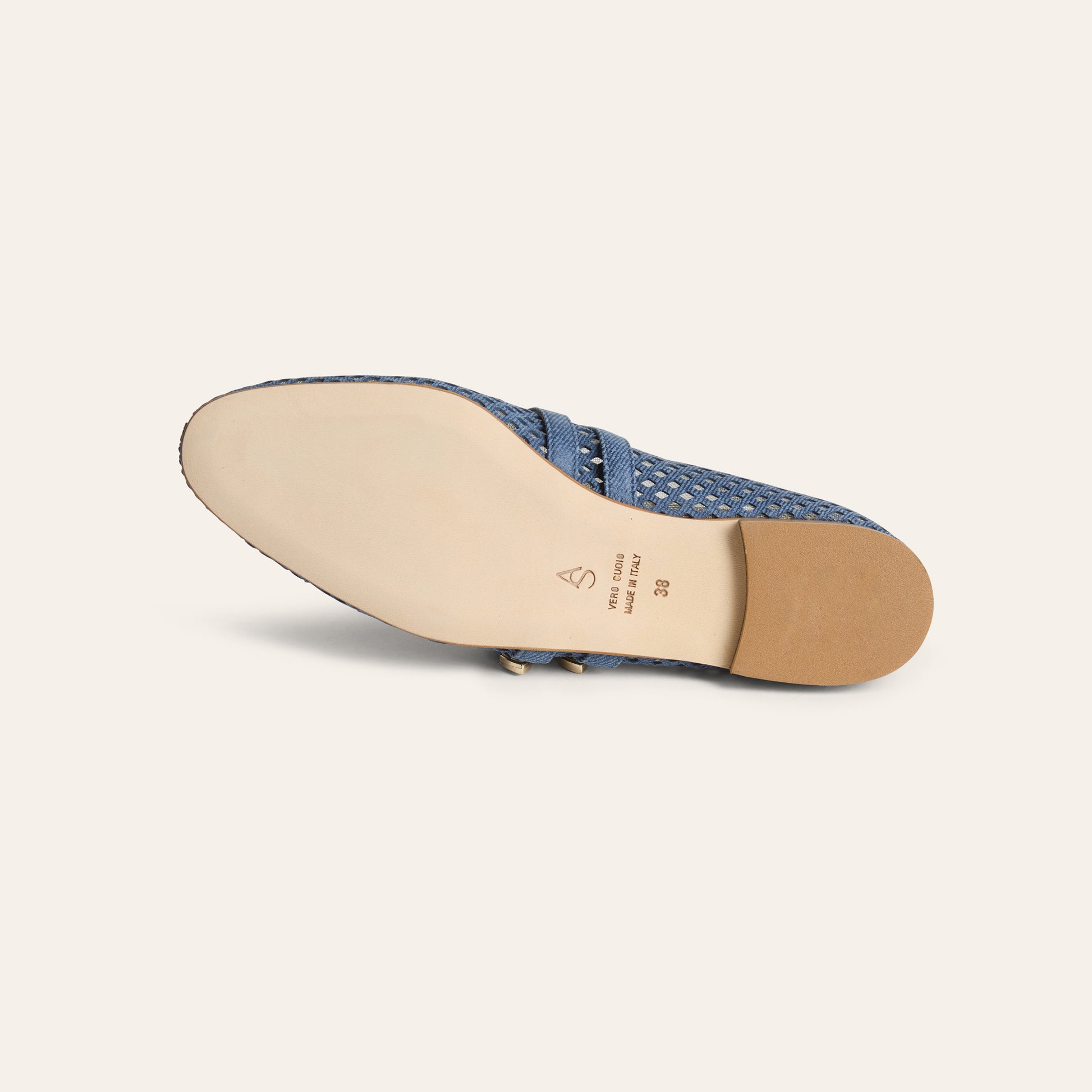 Udine - Perforated Dark Denim
