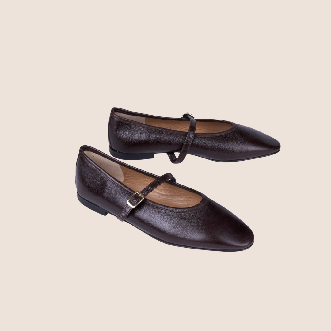 Cori Chocolate Suede Italian Suede| A. Soliani