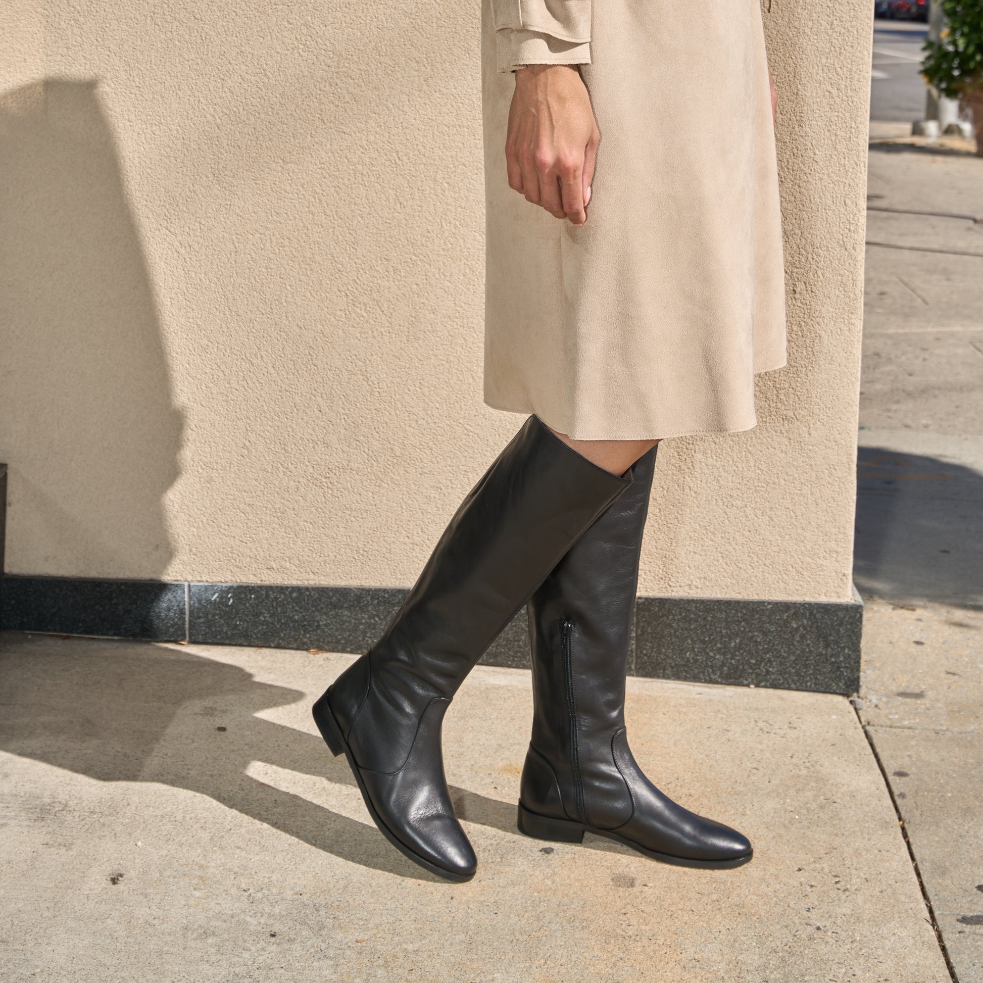Vittoria - Black Leather- A.soliani 36 / Black Leather - Italian Leather Boots Vittoria - Black Leather- A.soliani 36 / Black Leather - Italian Leather Boots