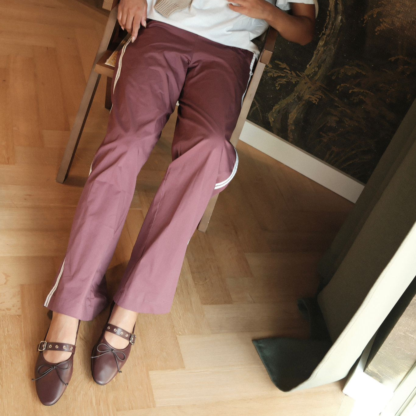 Como Buckle - Wine Leather