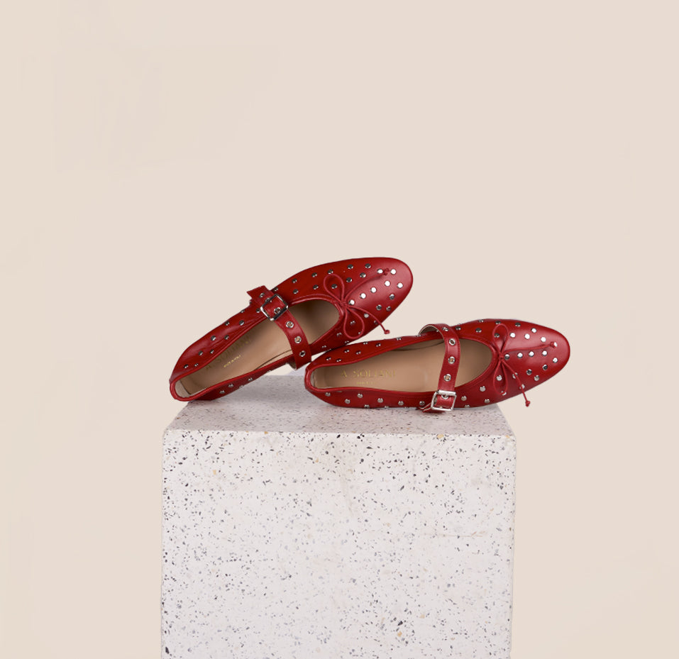 Como Buckle - Hibiscus Studs