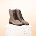 Load image into Gallery viewer, Asti - Gray Suede SAMPLE SALE - FINAL SALE
