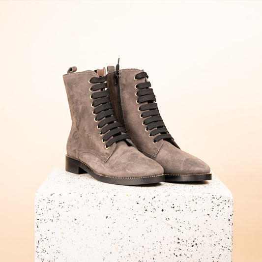 Asti - Gray Suede