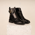 Load image into Gallery viewer, Asti Sport - Black Leather with Buckle SAMPLE SALE - FINAL SALE
