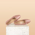 Load image into Gallery viewer, Como Ballet Flats in Dusty Rose
