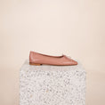 Load image into Gallery viewer, Como Italian Leather Ballet Flats - Rose Aube
