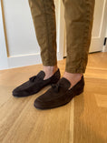 Load image into Gallery viewer, Mirto - Men's Tassel Loafer Brown Suede
