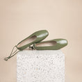 Load image into Gallery viewer, Italian Leather Imola ballet flats in Sage
