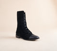 Load image into Gallery viewer, Milano - Black Suede/ Black Twill
