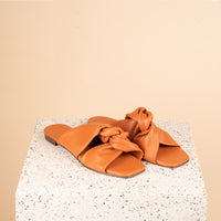 Rodi - Terracotta Nappa Sandals